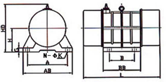 MV振動電機(jī)